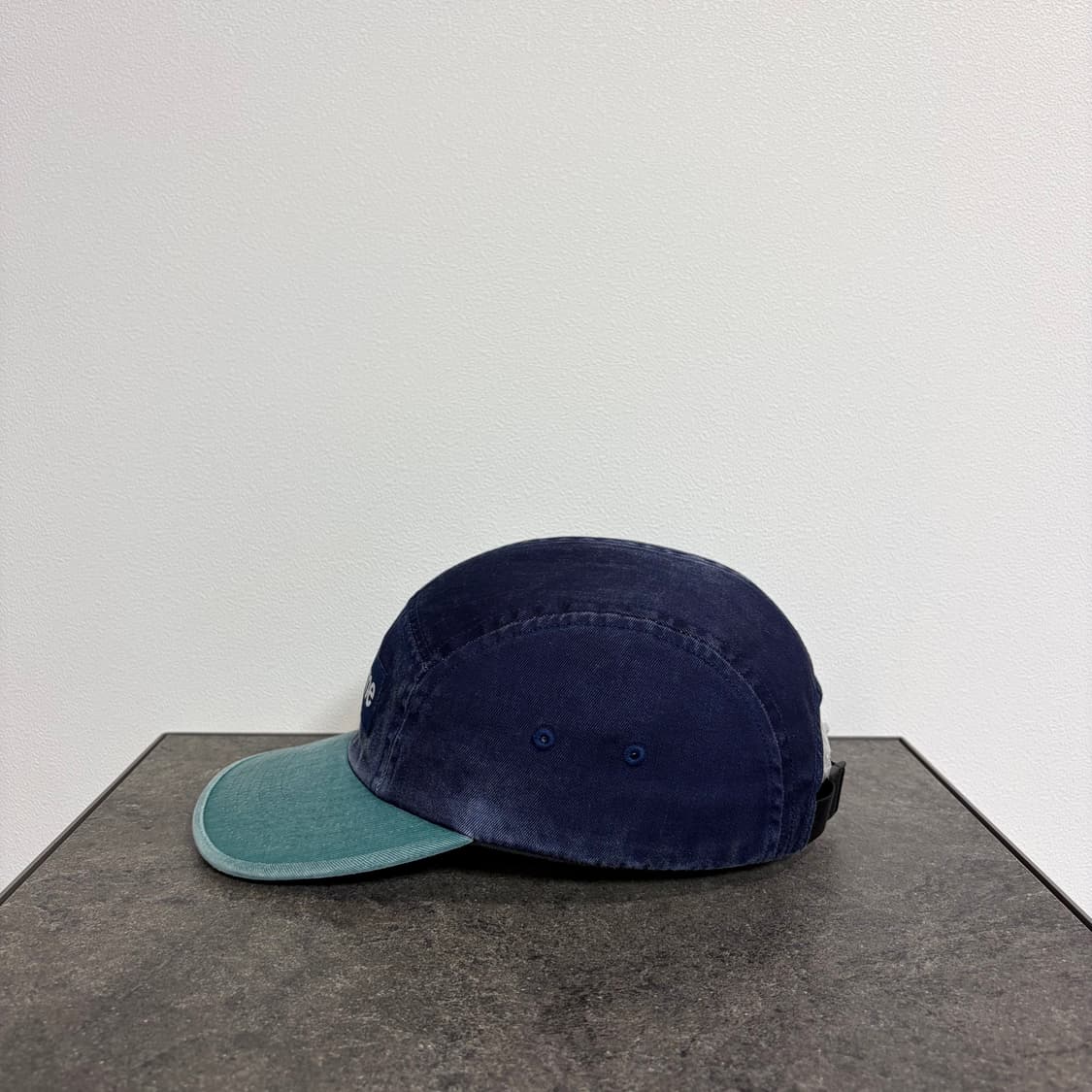 (OS) 슈프림 박스로고 캠프캡 모자 피그먼트 투톤 네이비 상품이미지2