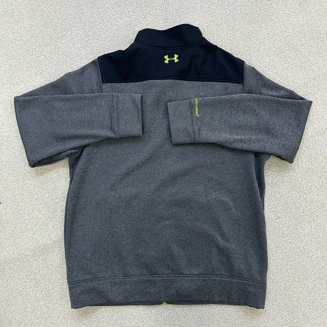 XL 언더아머 기모 져지 집업 자켓 0317D 상품이미지4