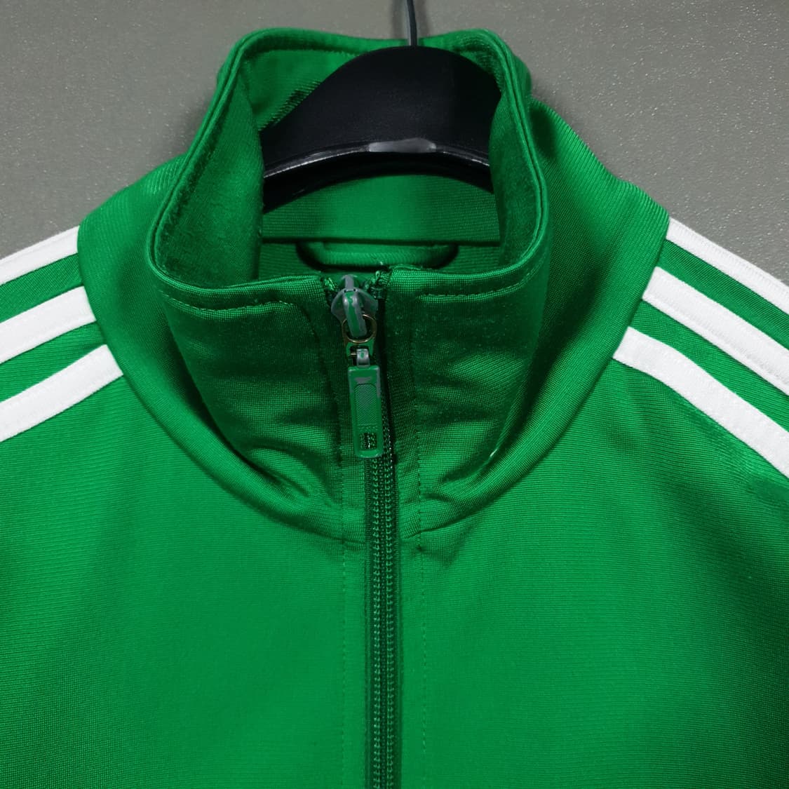 실측 L) 아디다스 유로파 파이어버드 희귀 대장급 트랙탑 져지 자켓 그린 상품이미지4
