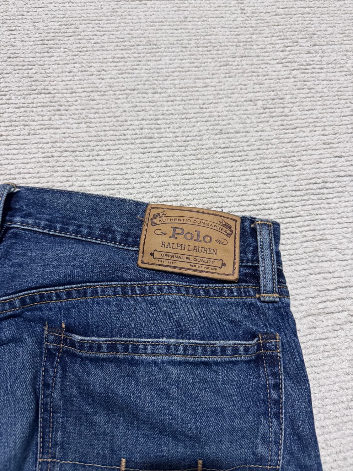 폴로 랄프로렌 워싱 데님 팬츠 (31/32) 상품이미지6