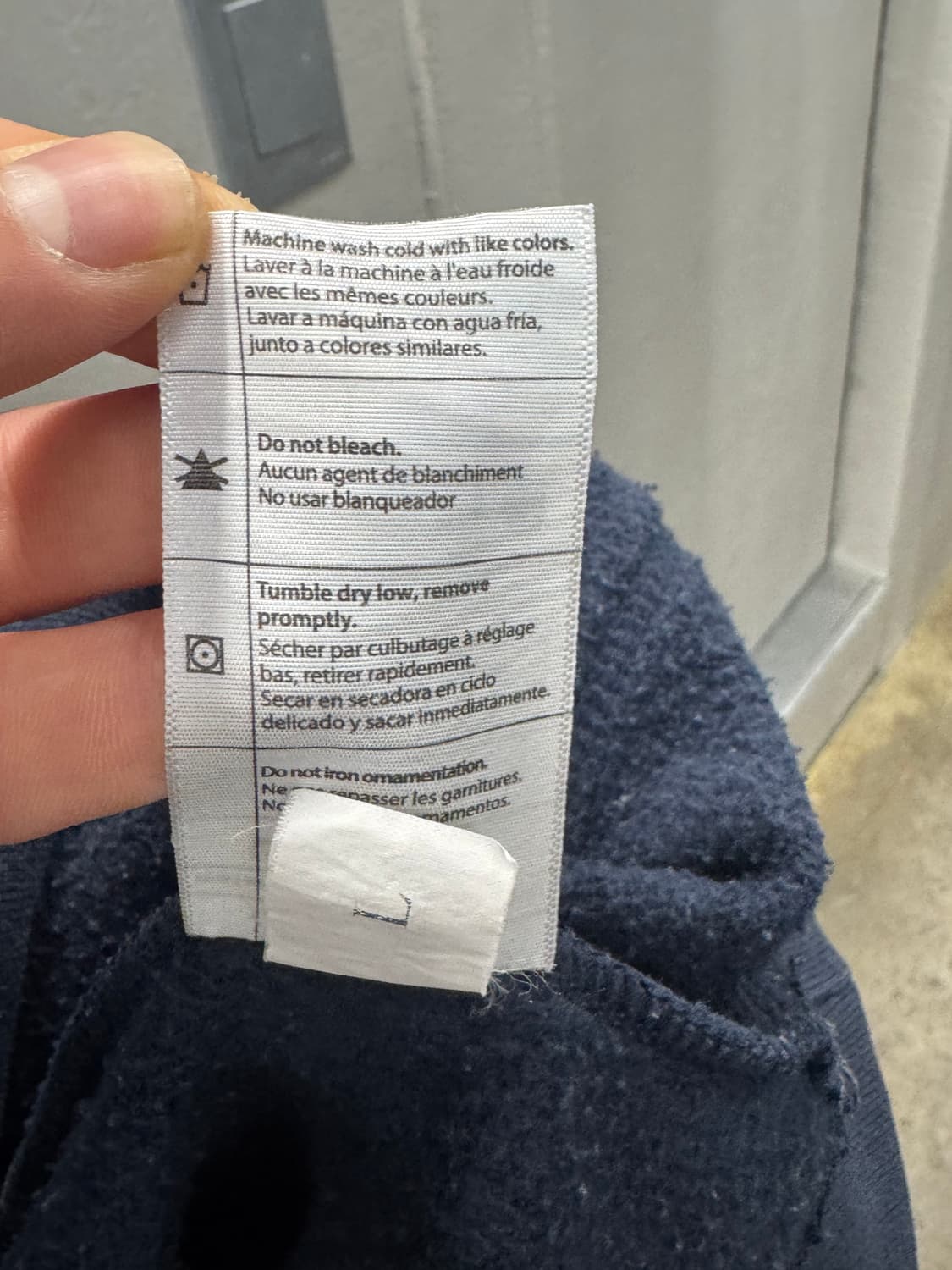 칼하트 후드티 네이비 L 상품이미지5