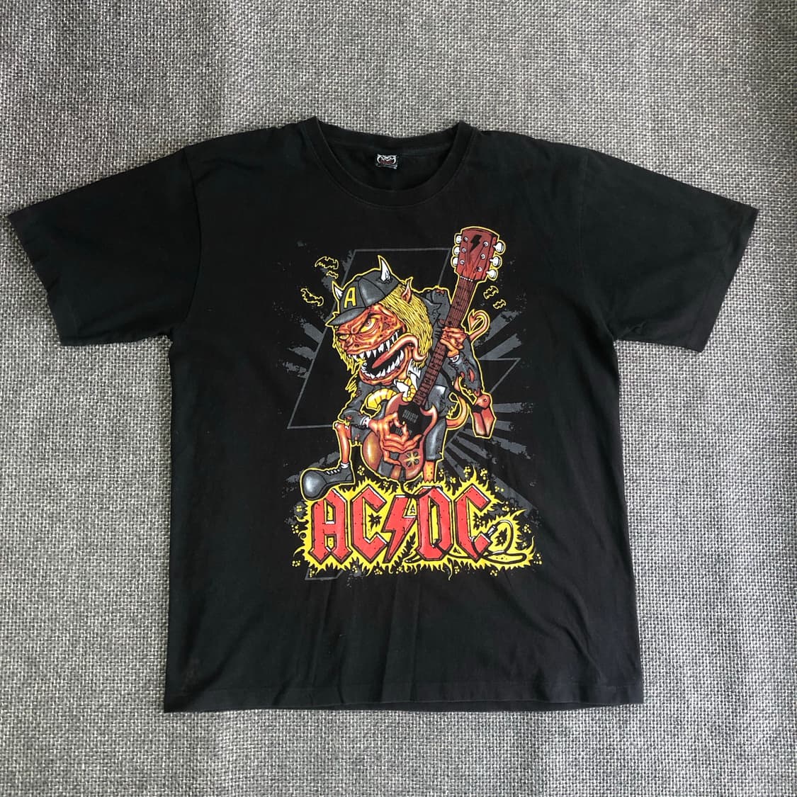 [L-XL] ACDC 프린팅 빈티지 락티 상품이미지1