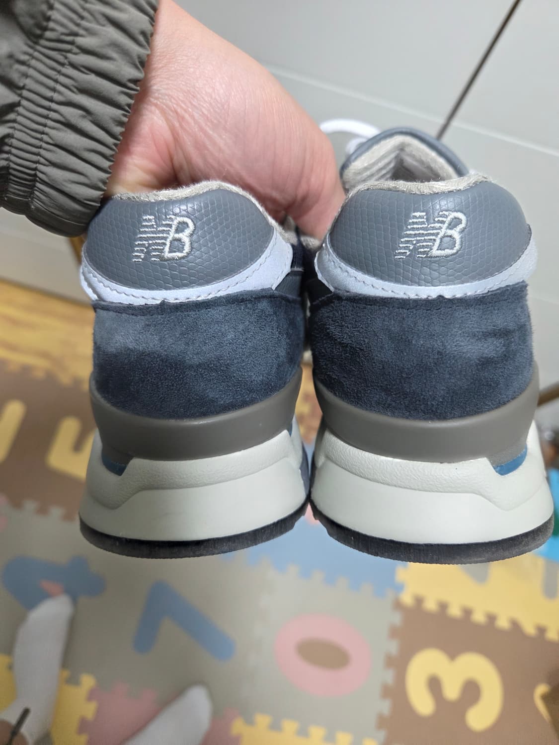 뉴발란스 made in usa 998 네이비 260 상품이미지5