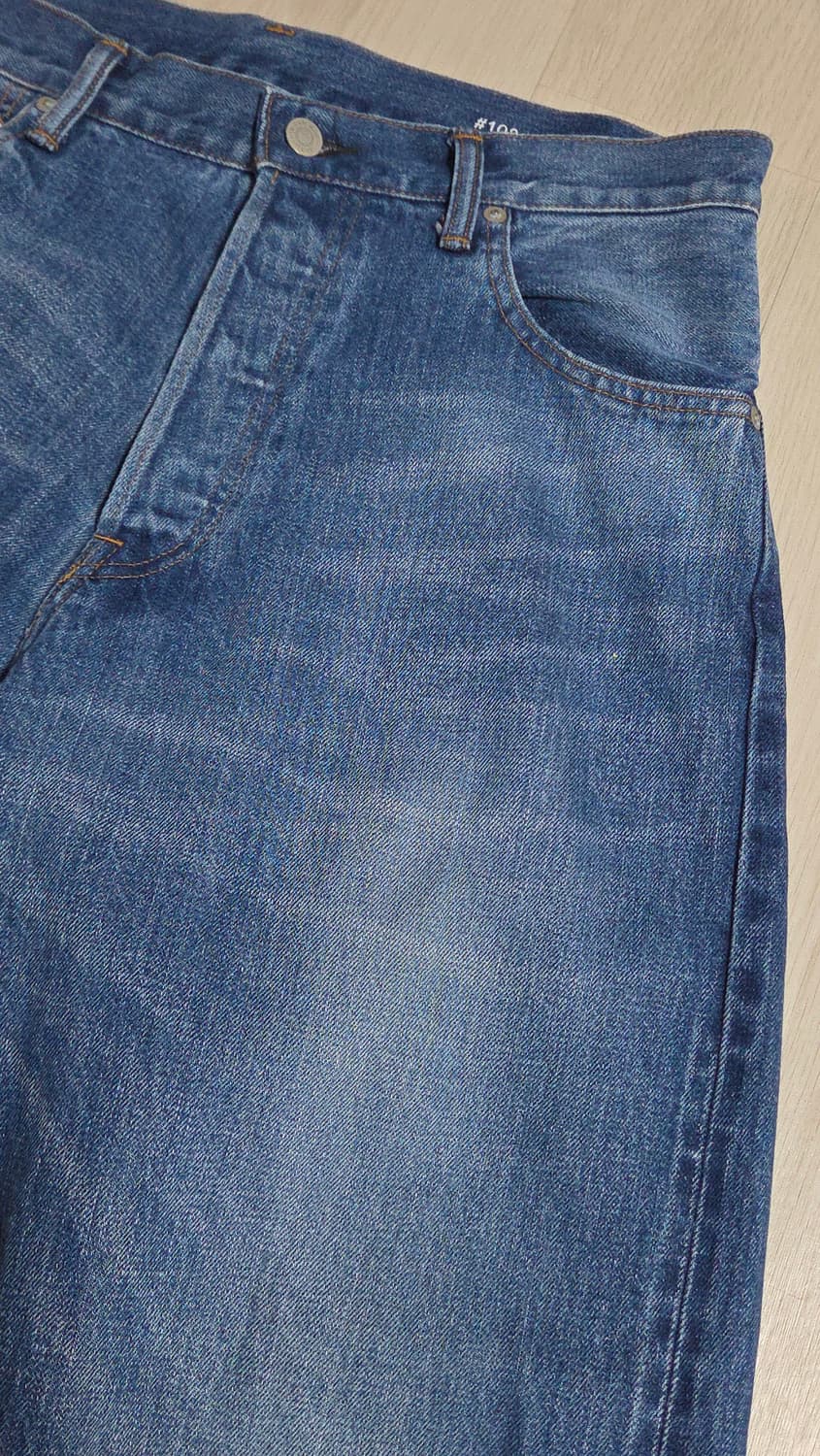 (착샷) 오디너리핏츠 루즈드 앵클 108 데님 청바지 상품이미지2