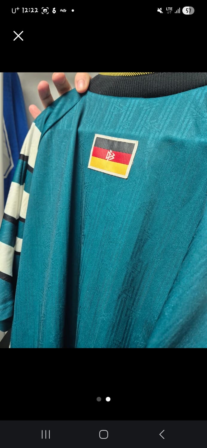 아디다스 독일 1996 레트로 어웨이 유니폼 상품이미지2