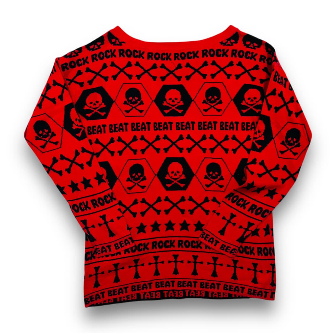 GLAD NEWS Rock Beat skull long sleeve 상품이미지4