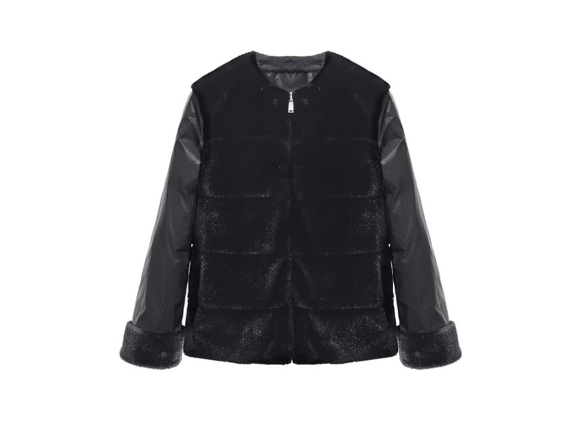 셀렙샵 에디션 FAUX 밍크 헝가리 구스 다운 양면 55 상품이미지3