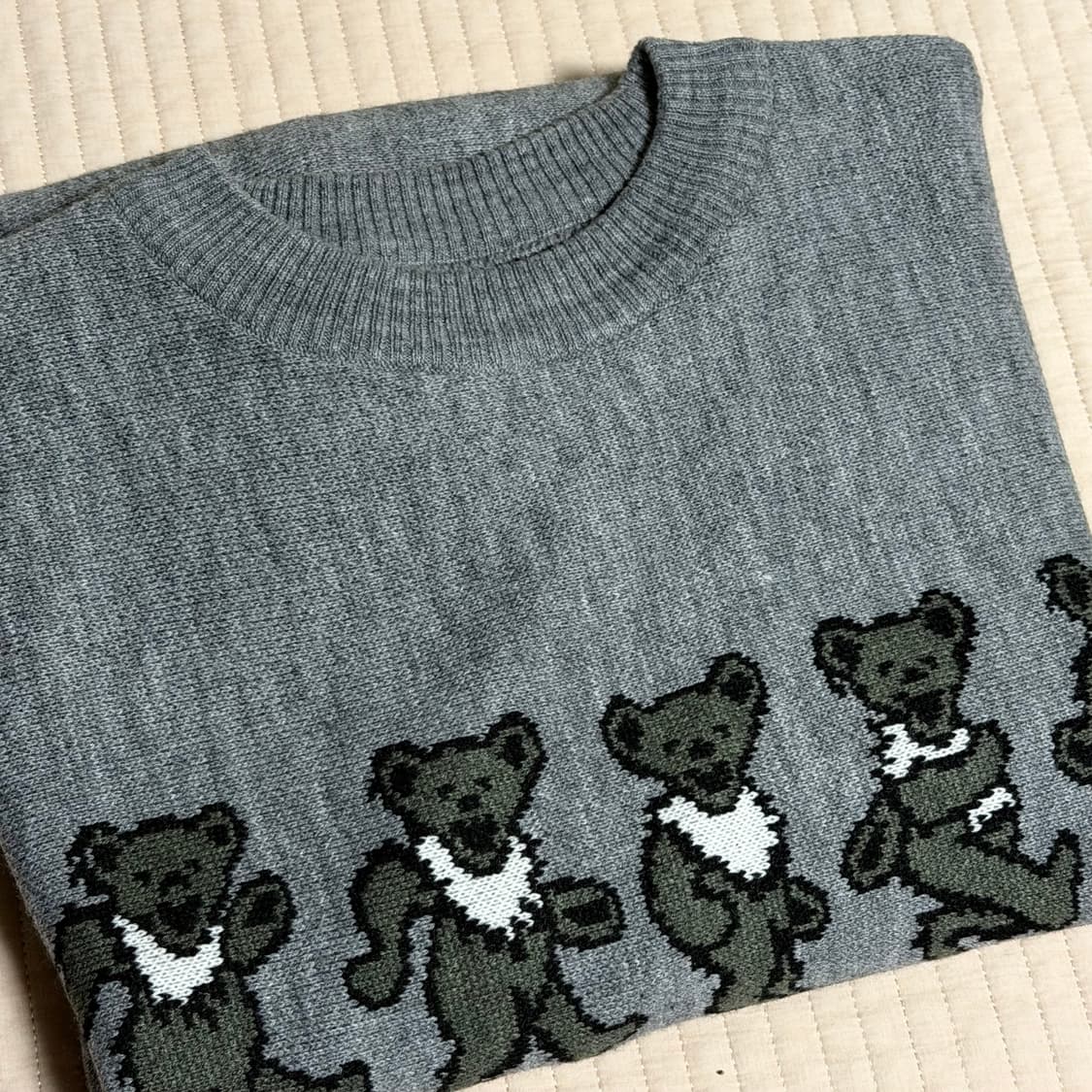 디네댓 그레이트풀데드 댄싱베어 니트  상품이미지2