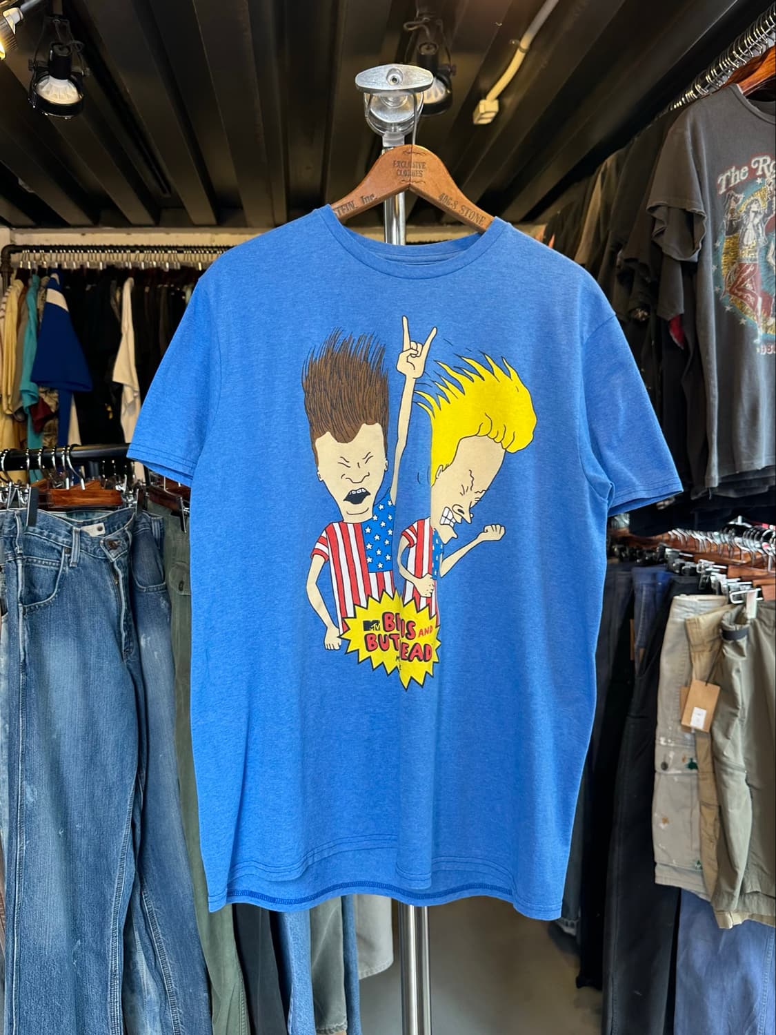 비비스 & 벗헤드 Beavis and Butt-Head 프린팅 티셔츠 상품이미지1