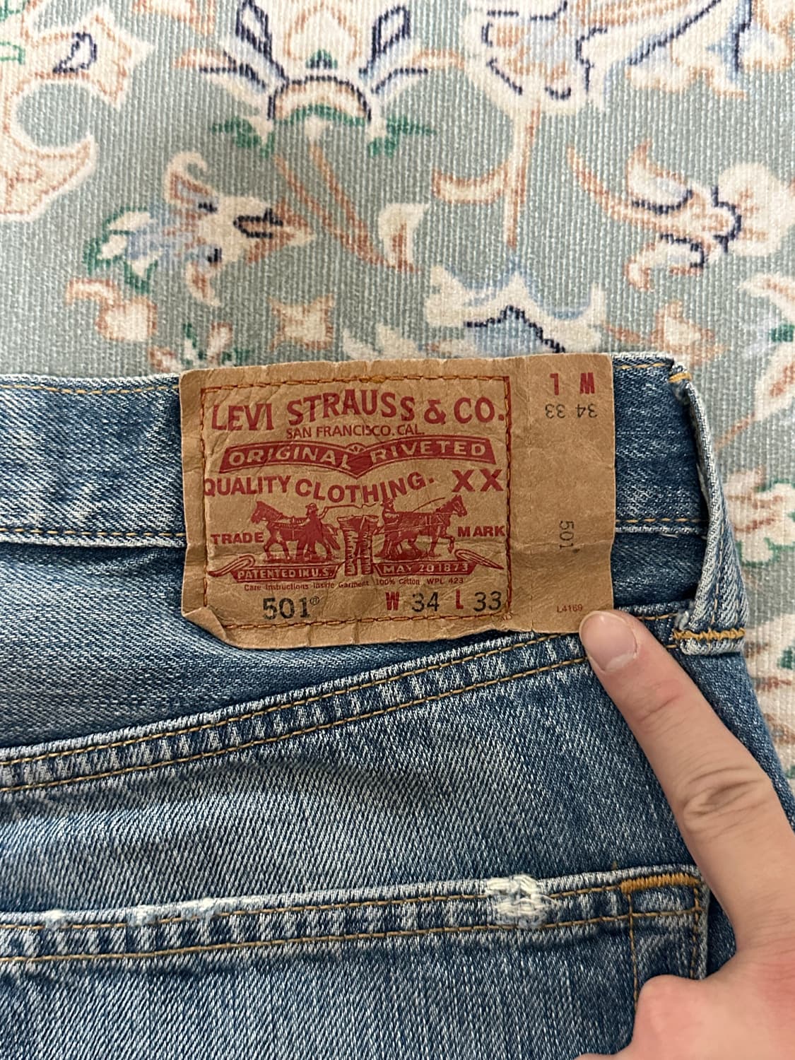 (33) 00s 리바이스501 캣워싱 상품이미지3