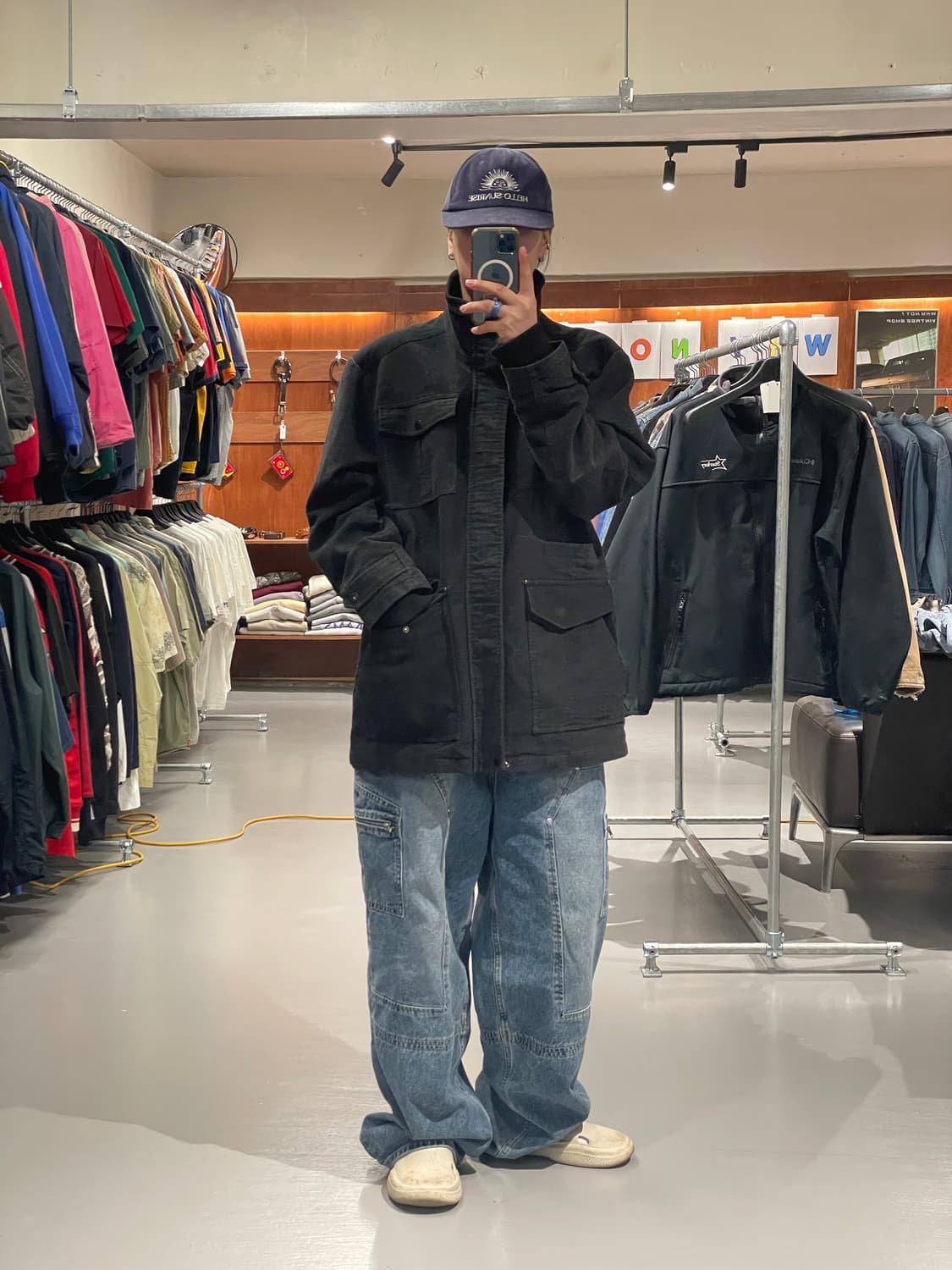 빈티지 코듀로이 워크 자켓   상품이미지3