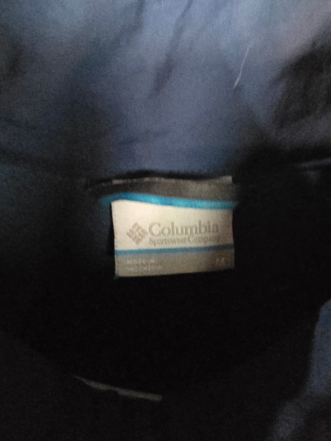 컬럼비아 블루 뽀글이 플리스 집업 상품이미지5