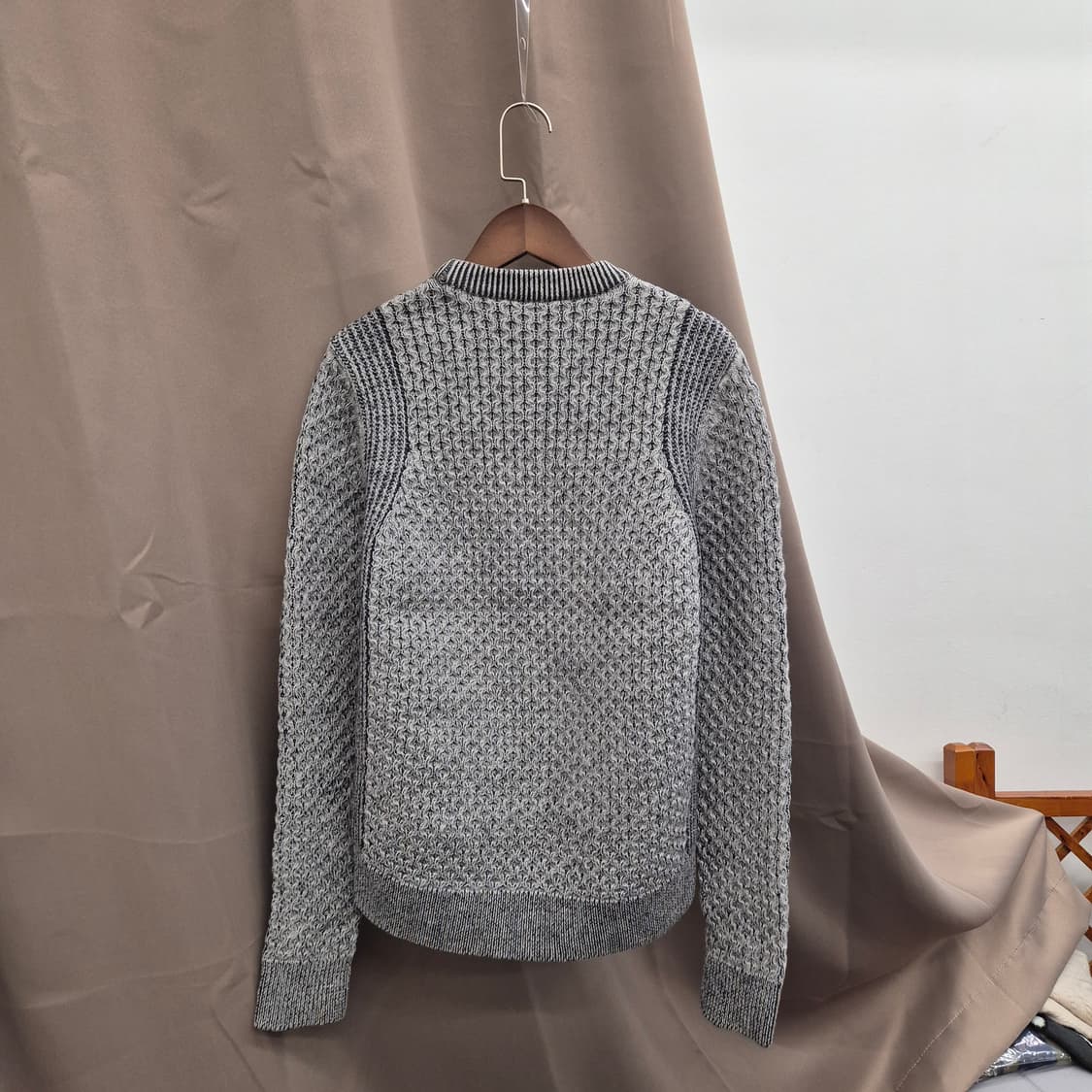 띠어리 그레이 니트 S 상품이미지3