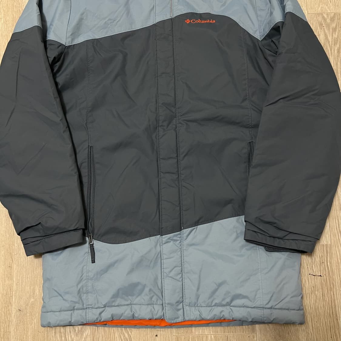 컬럼비아 남성 로고 바람막이 자켓 L/100  상품이미지4