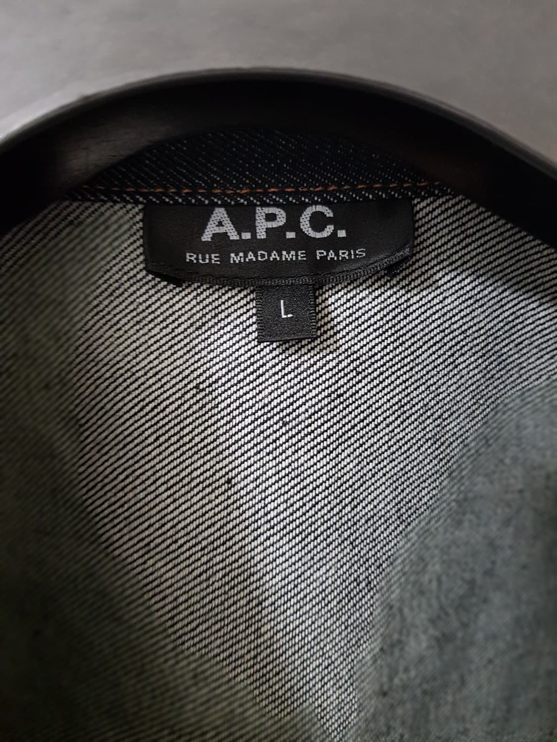 아페쎄 APC VESTE PLUS FM × 프릭스토어 별주 데님 자켓 상품이미지7