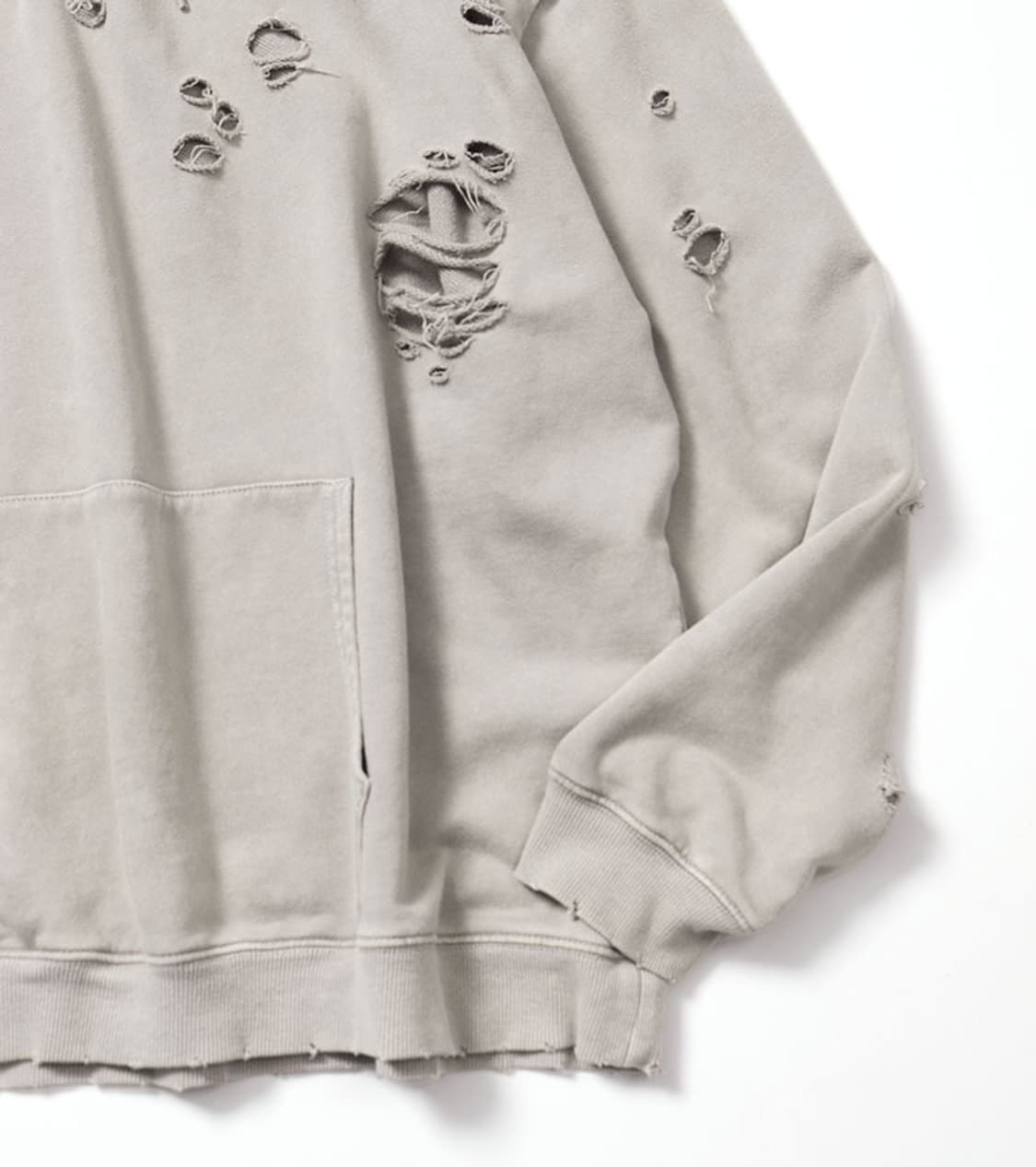 FIRST HAND - 24FW DAMAGE HOODIE 상품이미지4