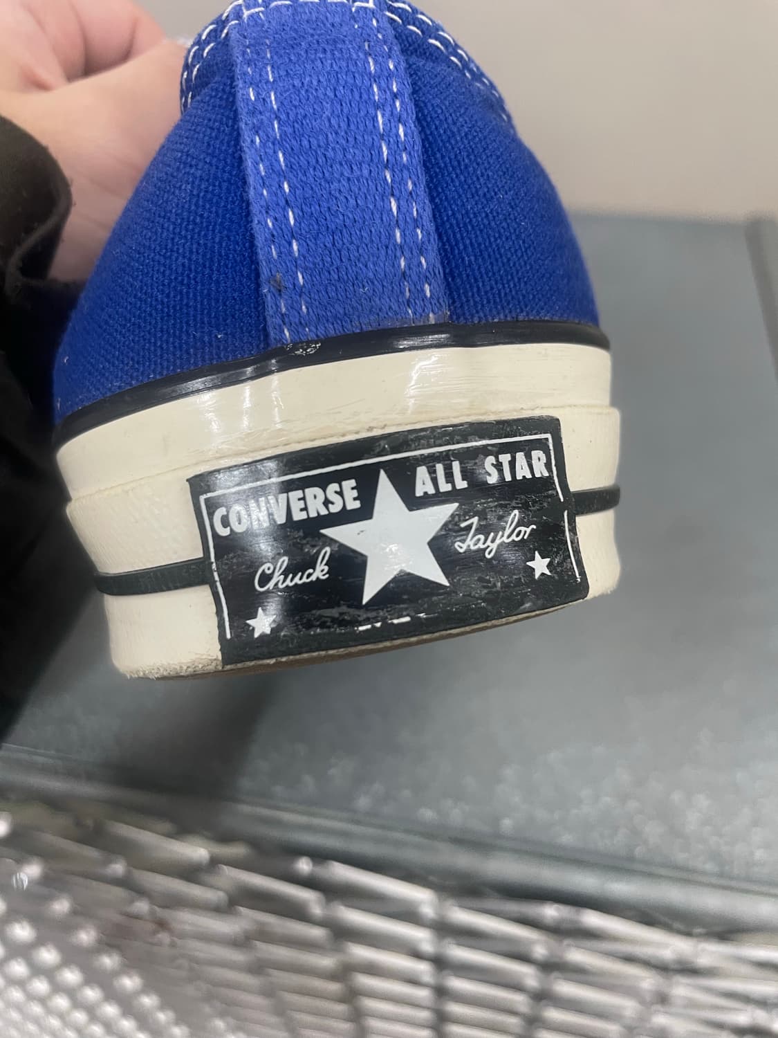 컨버스 척 70 로우 빈티지 캔버스 러쉬 블루 290 상품이미지7