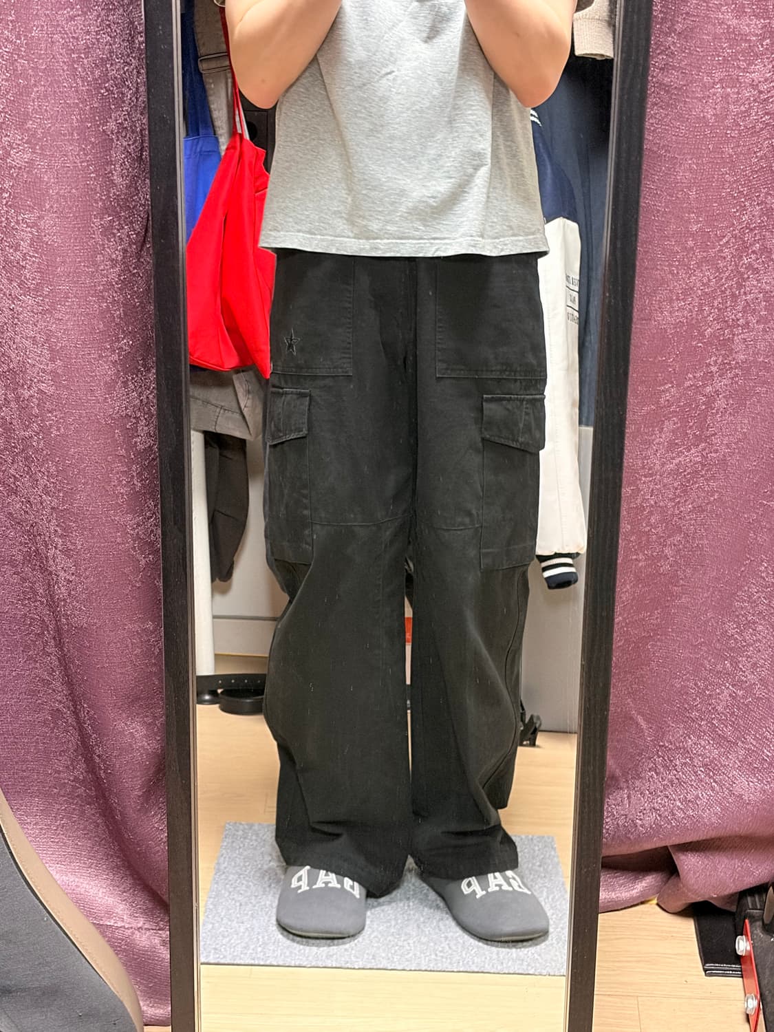 해칭룸 카고팬츠 2사이즈 상품이미지2