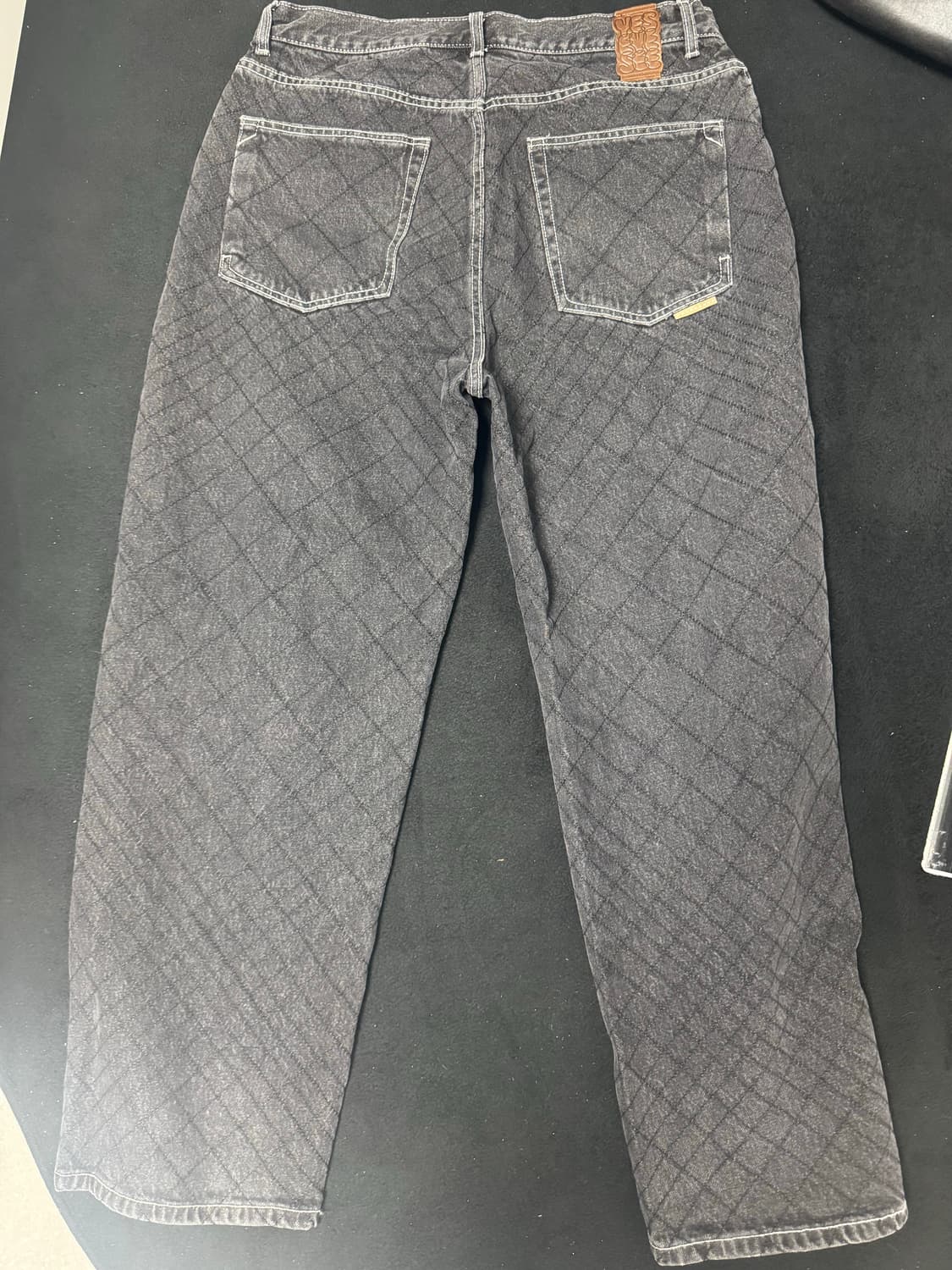 예쓰아이씨 Net 5 Pockets Denim Pants Black 상품이미지2