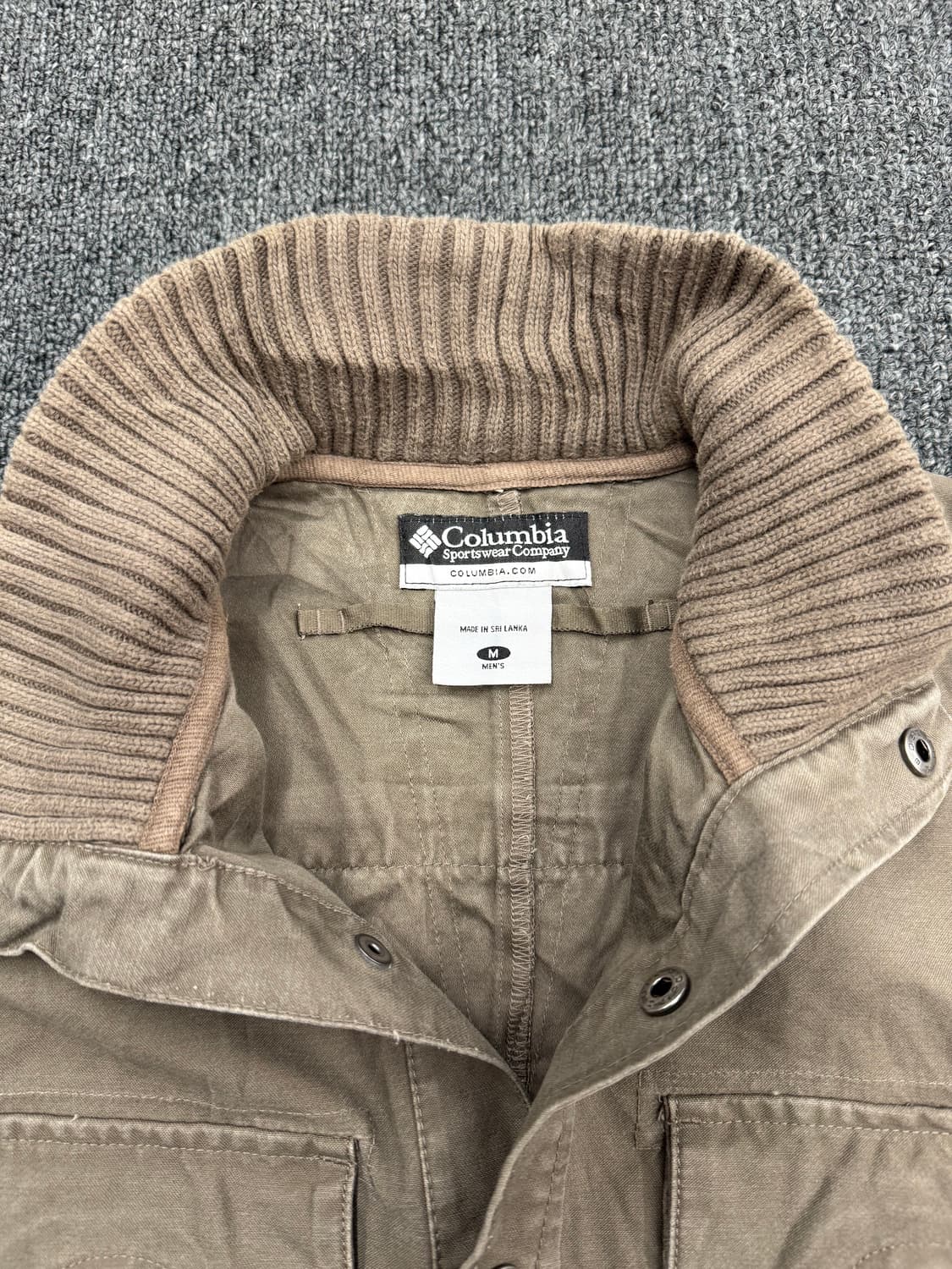 콜롬비아 빈티지 니트셔츠 자켓 상품이미지3