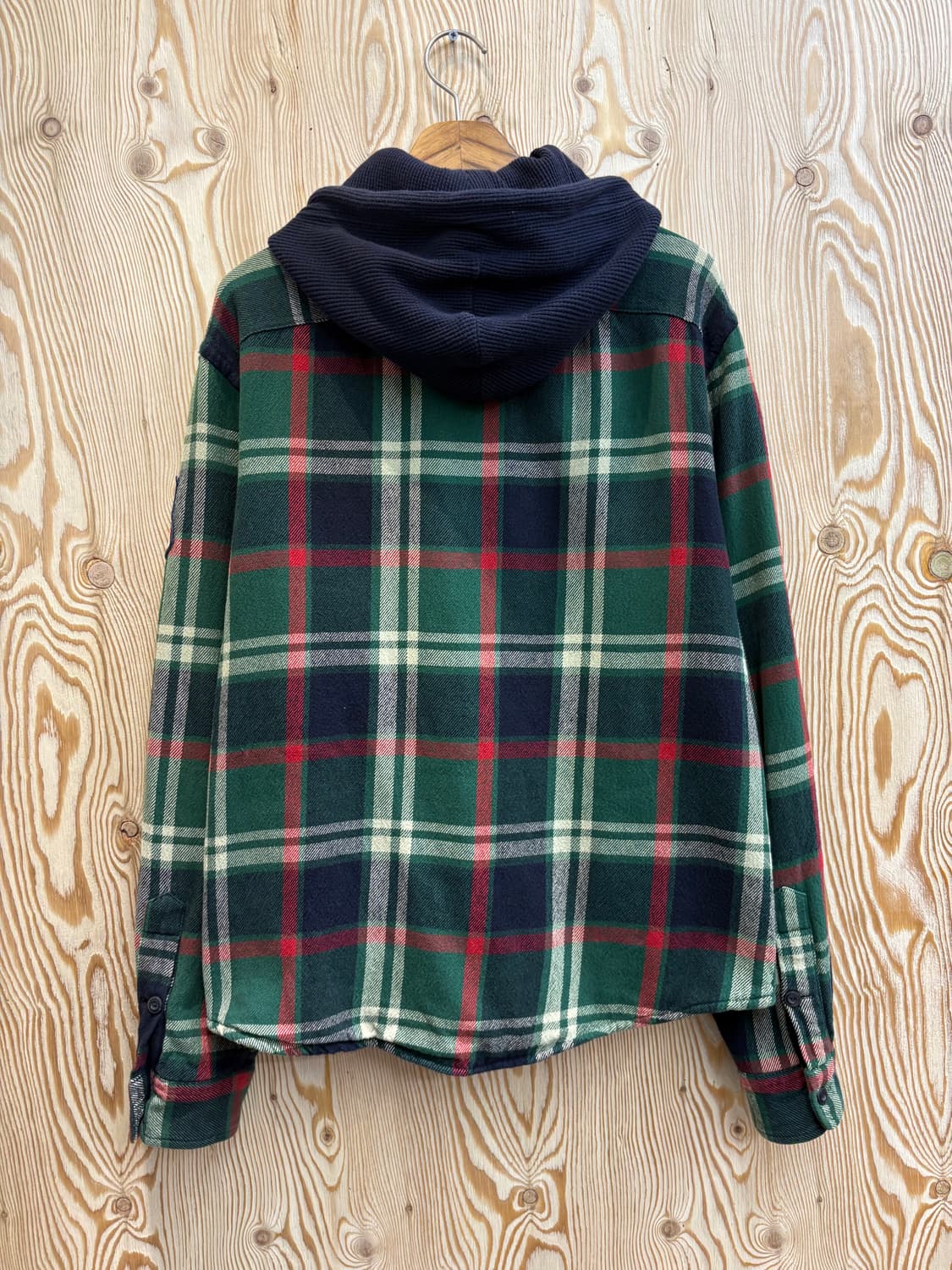 폴로 랄프로렌 플란넬 후드 셔츠 상품이미지4