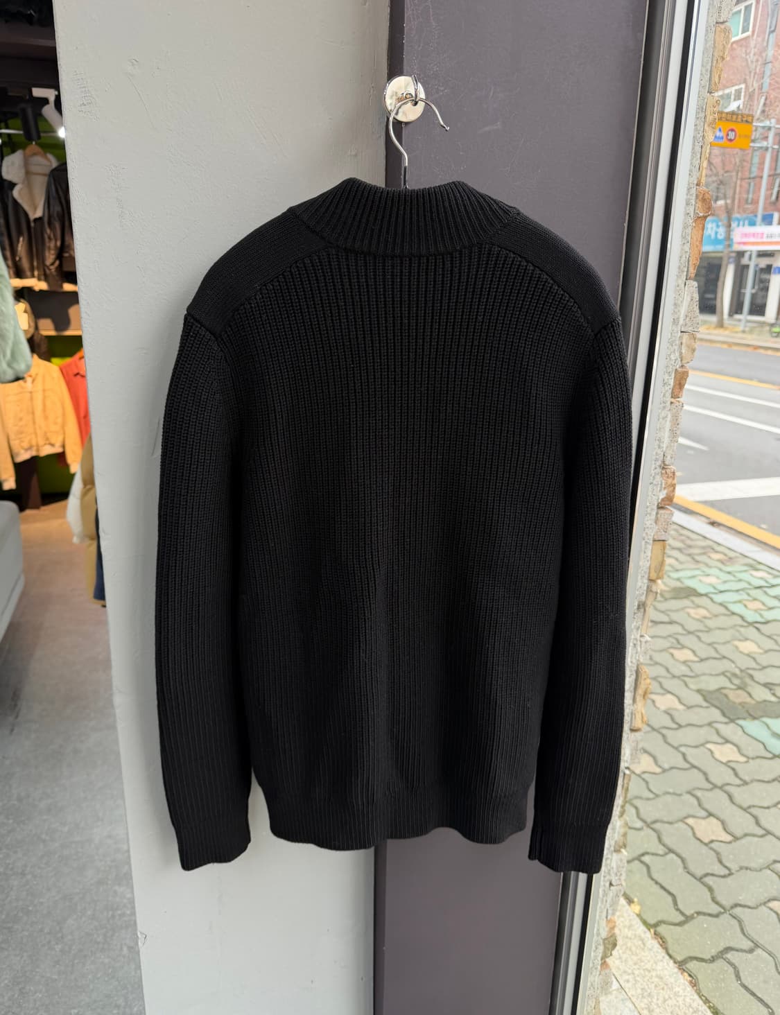 S/ 띠어리 피셔맨 골지 니트 가디건 상품이미지6