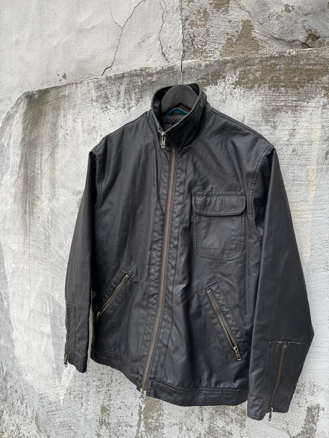 00‘s Paul Smith Waxed Cotton Jacket 상품이미지4