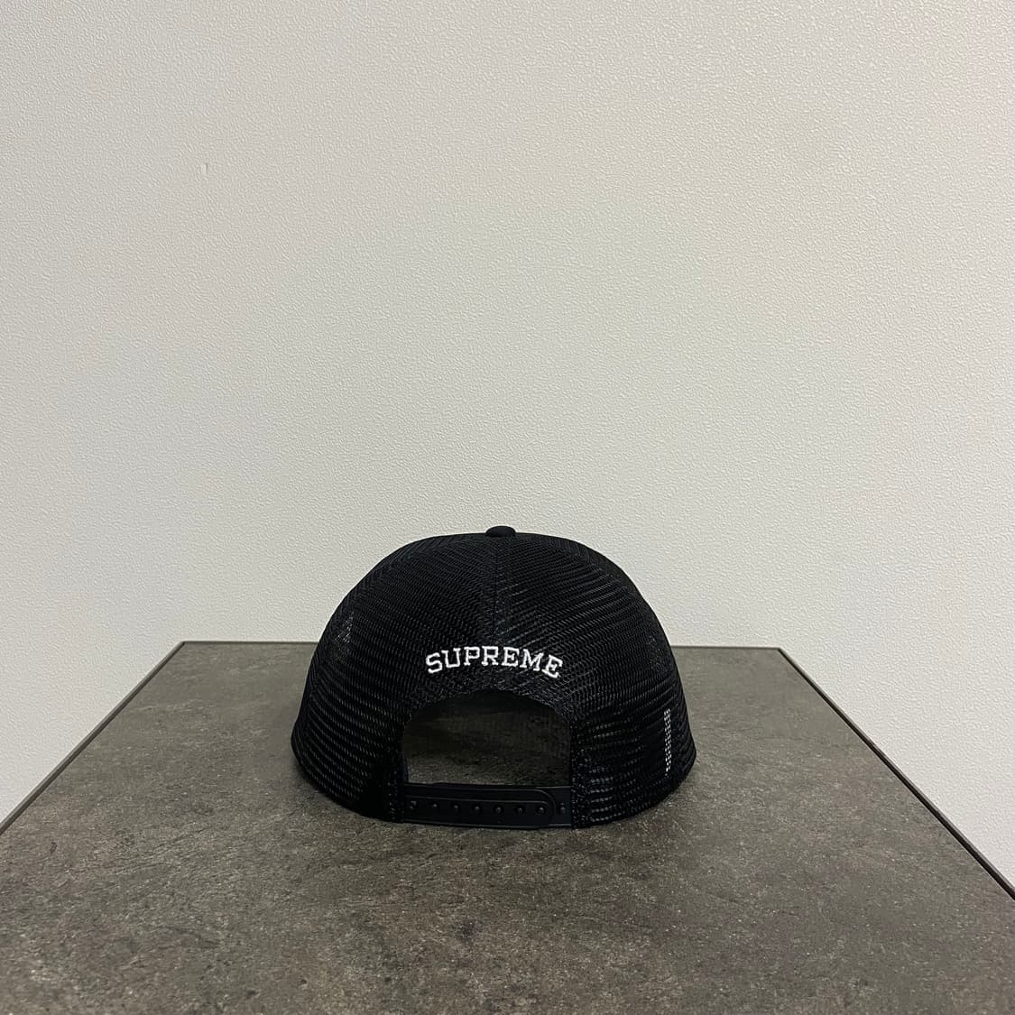 (OS) 슈프림 토이머신 볼캡 모자 블랙 상품이미지4
