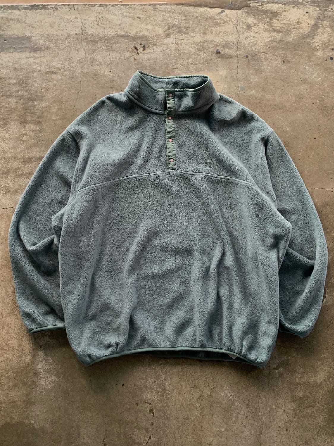 90s 엘엘빈 플리스 스냅 풀오버 상품이미지1