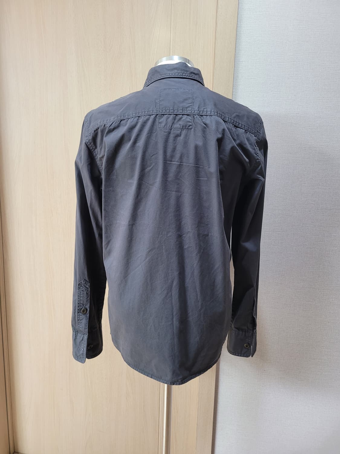 후아유 WHO.A.U 남자 야상형 셔츠 L 그레이 상품이미지5