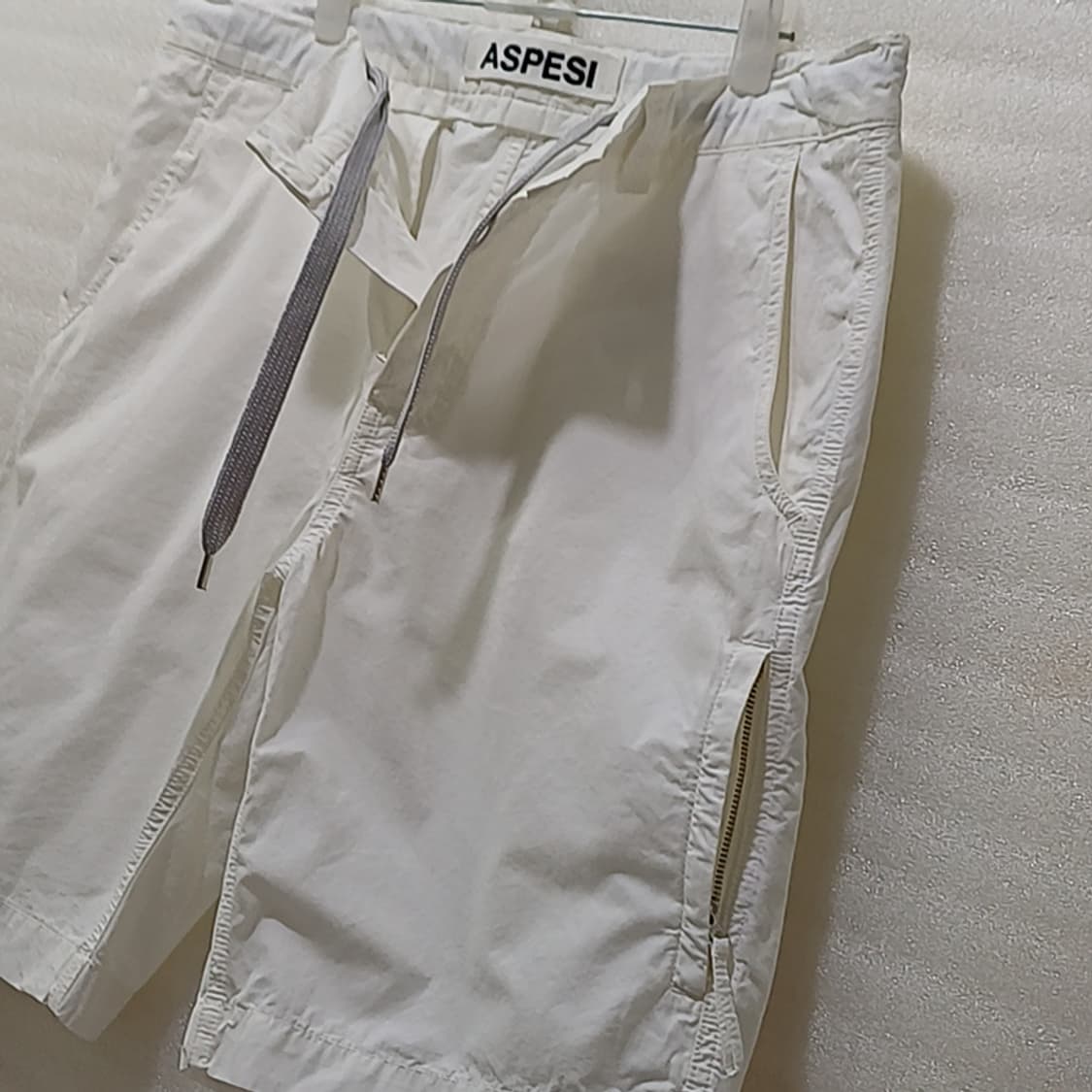 삼성물산 아스페시 남성 반바지 L 흰색 순면 훌륭 사랑봉봉 상품이미지3