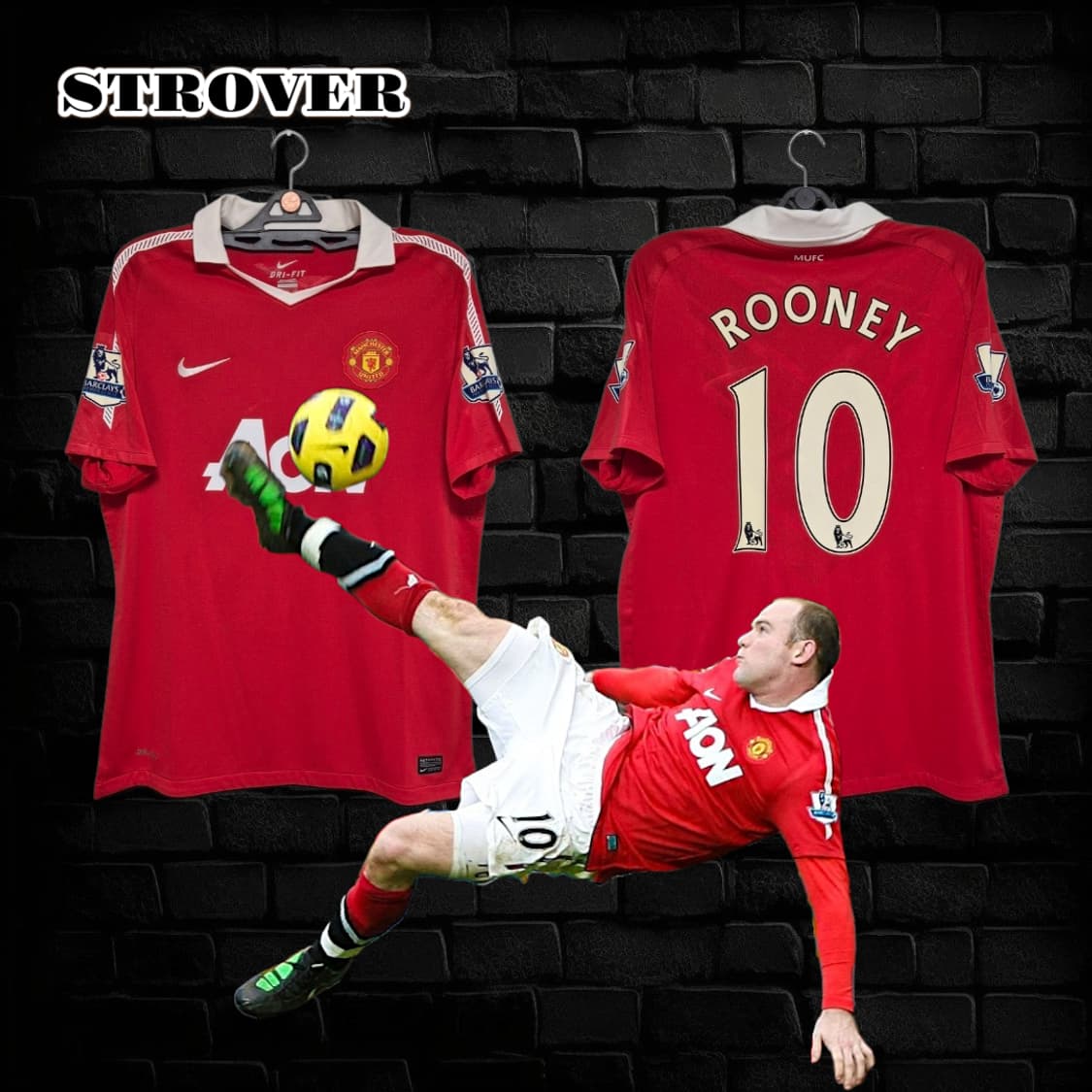 10/11 맨유 루니 XL (지급용) 상품이미지1