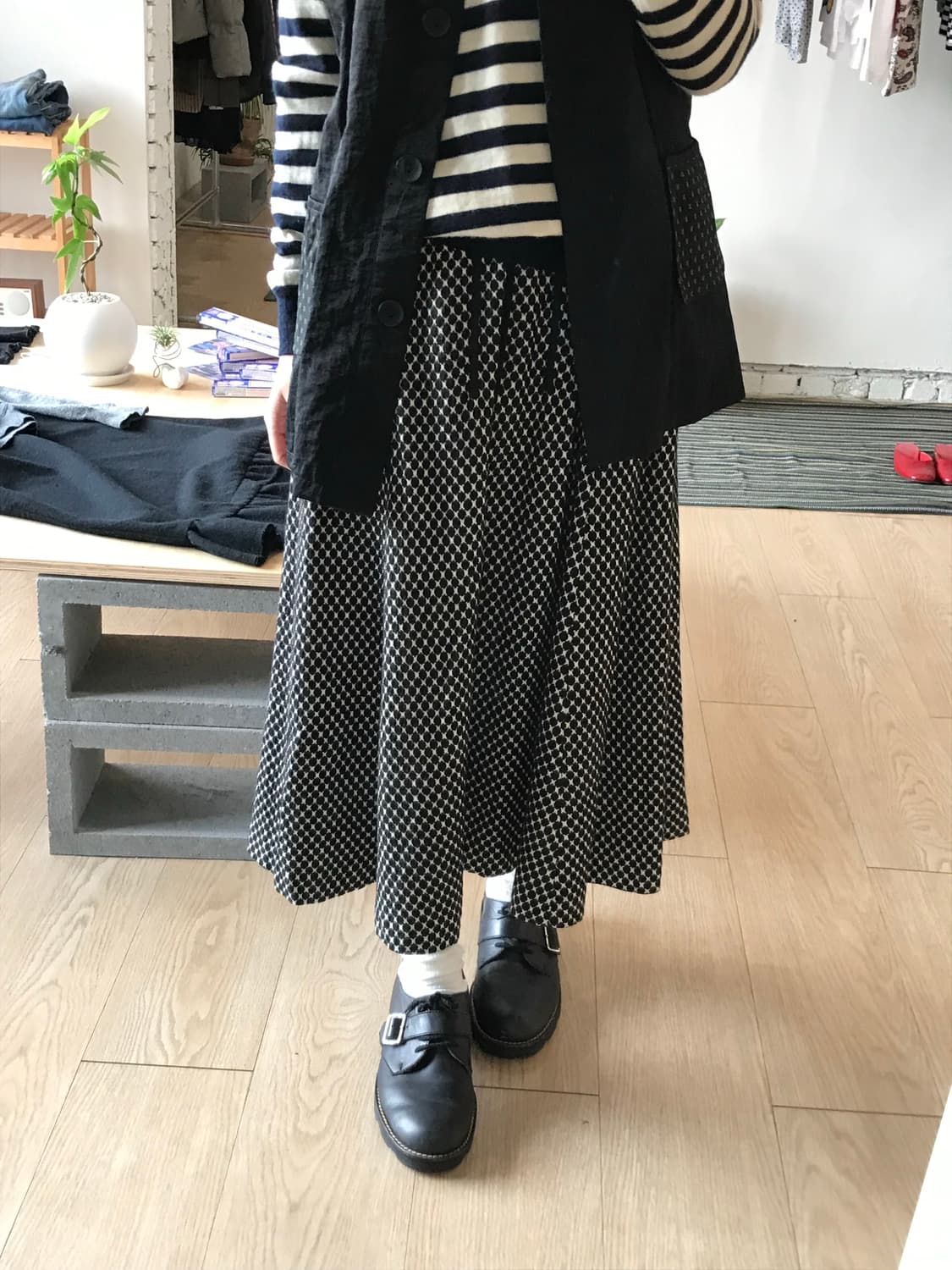 Vintage dot skirt 상품이미지2