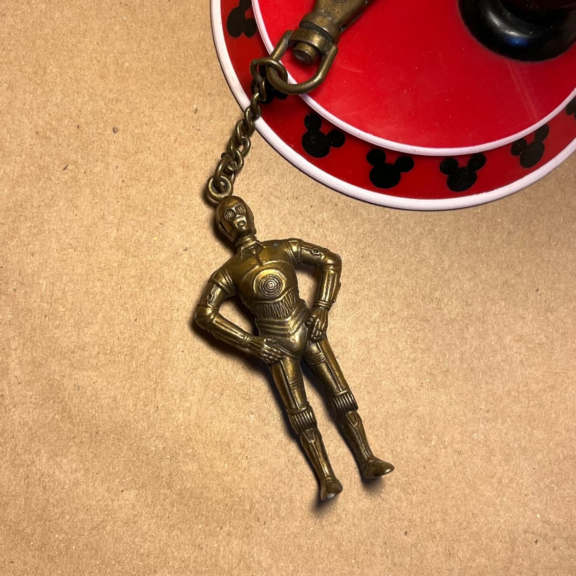 1995 스타워즈 공식 라이선스 C-3PO 메탈 키링 상품이미지4