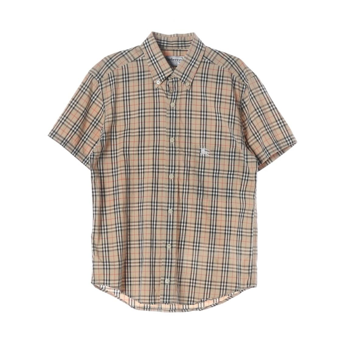 BURBERRYS 아카이브 노바 체크 반팔 셔츠 S 상품이미지1
