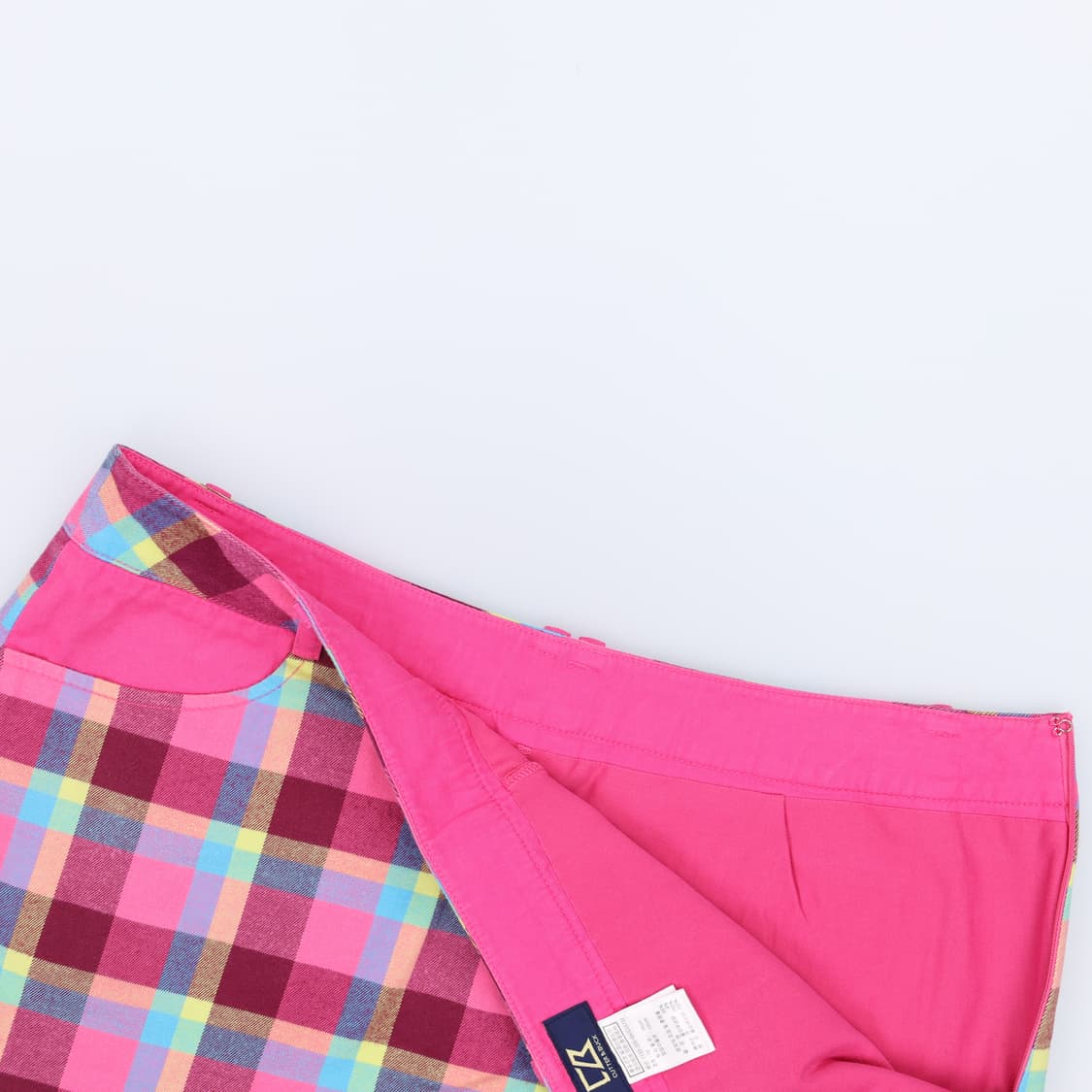 [76] 커터앤벅 골프 여성 체크 스커트 치마바지 1103HR1 상품이미지3