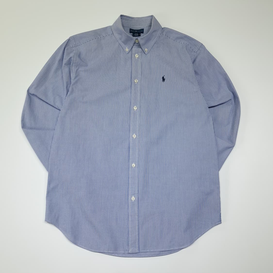 CL807 XL 폴로 00s 핀스트라이프 블루 셔츠 남방 상품이미지1