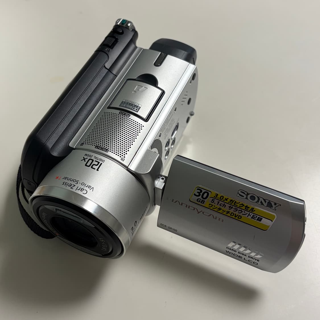 하이앤드) 소니 dcr-sr100 실버 빈티지 캠코더 상품이미지1
