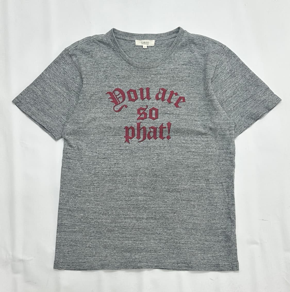 🎸펑크 레터링 반팔티셔츠🎸 빈티지 보헤미안 힙 라운드넥 상품이미지2