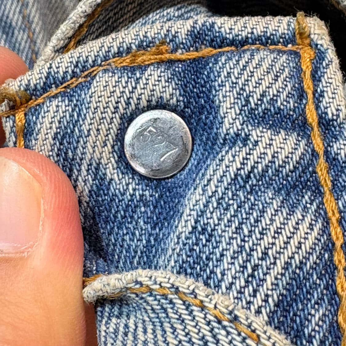 [L] LEVI's 리바이스 90's USA 빈티지 데님 자켓 상품이미지6