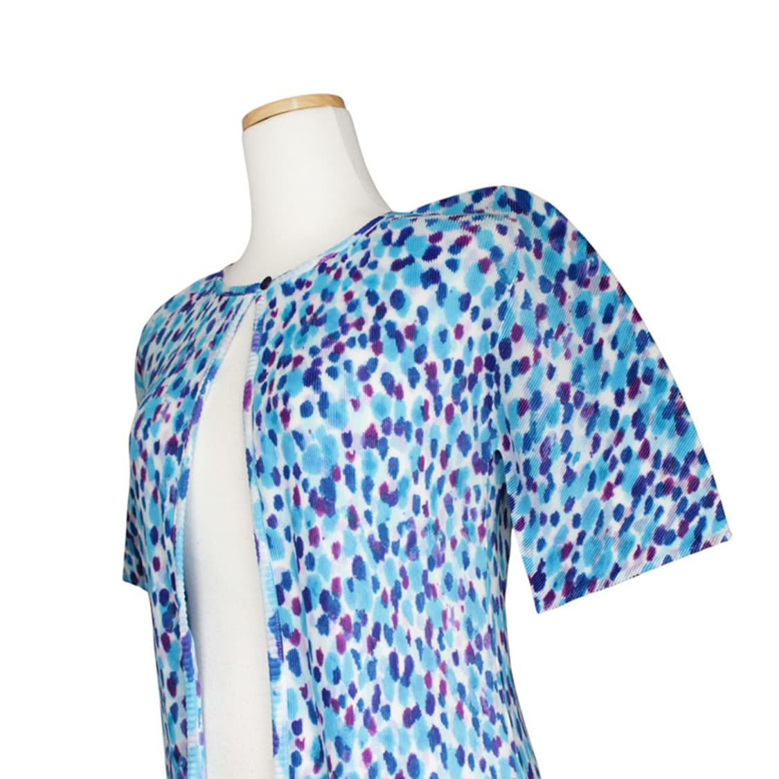 플리츠플리즈 블루 도트 가디건 3 상품이미지4