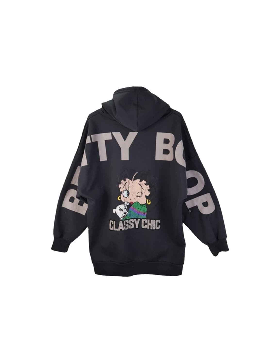  베티붑 그레이 후드티 상품이미지5