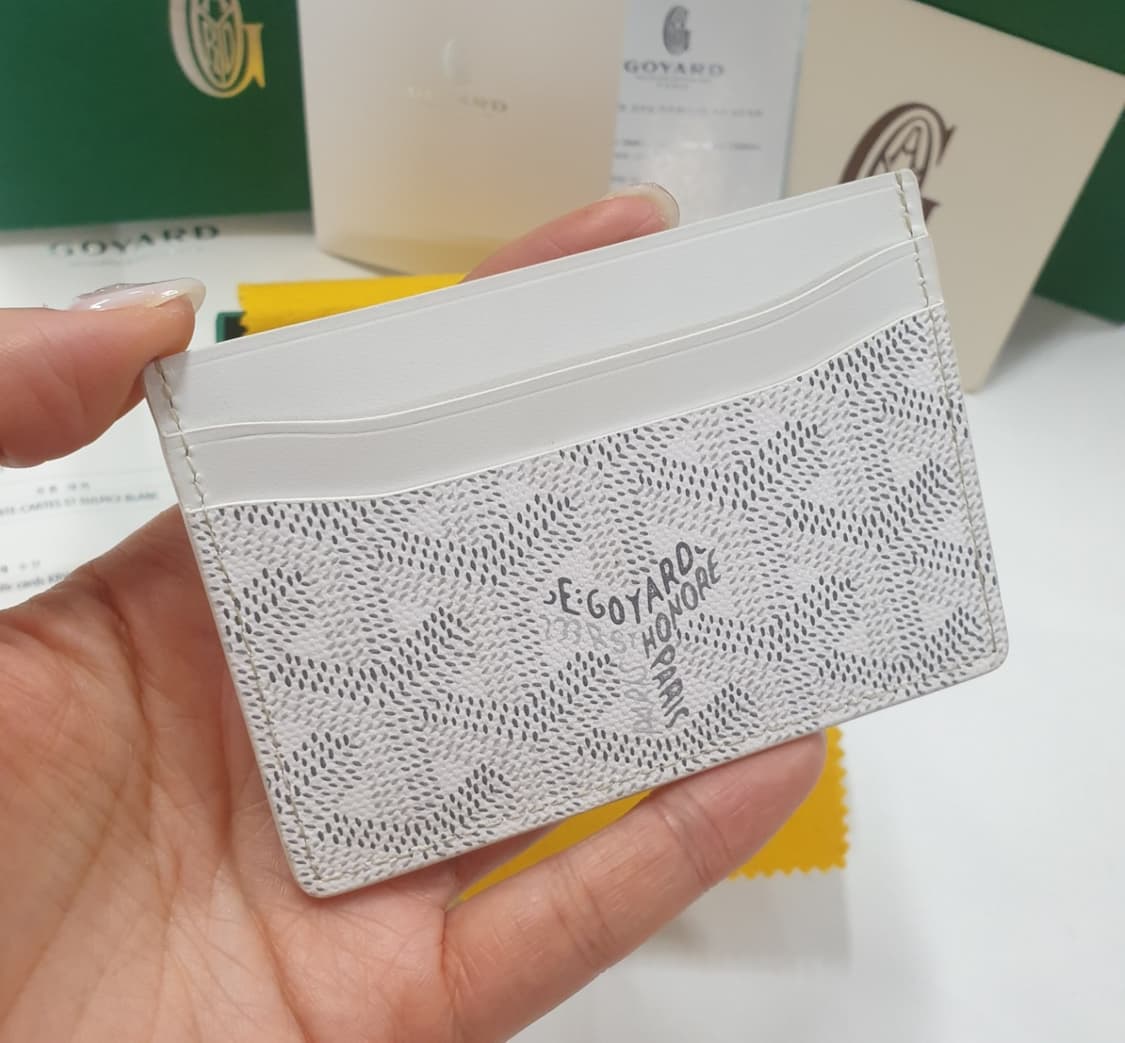 고야드 생쉴피스 카드지갑 스페셜 화이트 상품이미지2