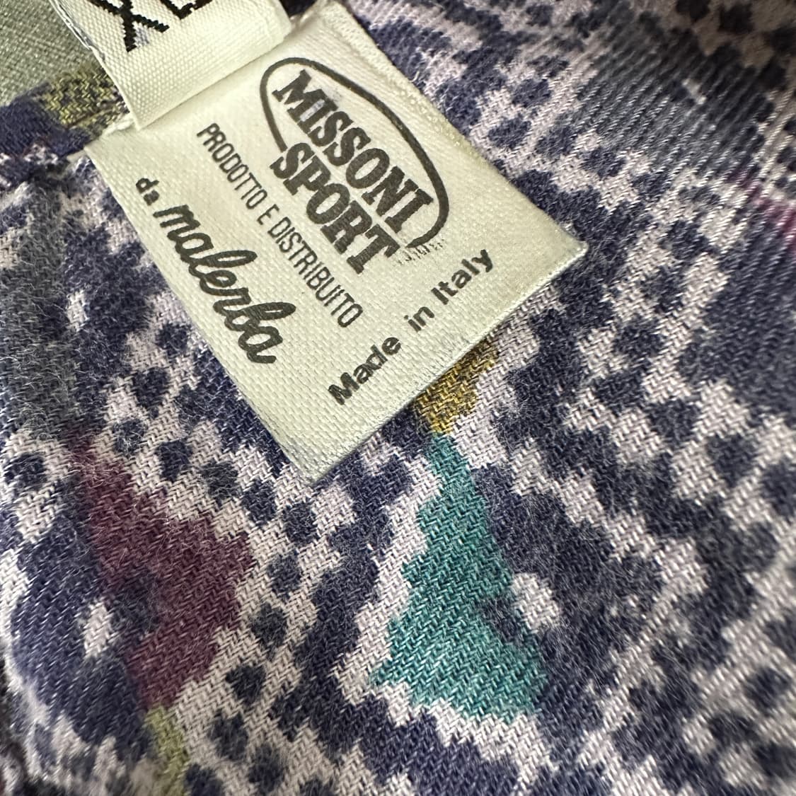 빈티지 미쏘니 스포츠 멀티컬러 셔츠 상품이미지5