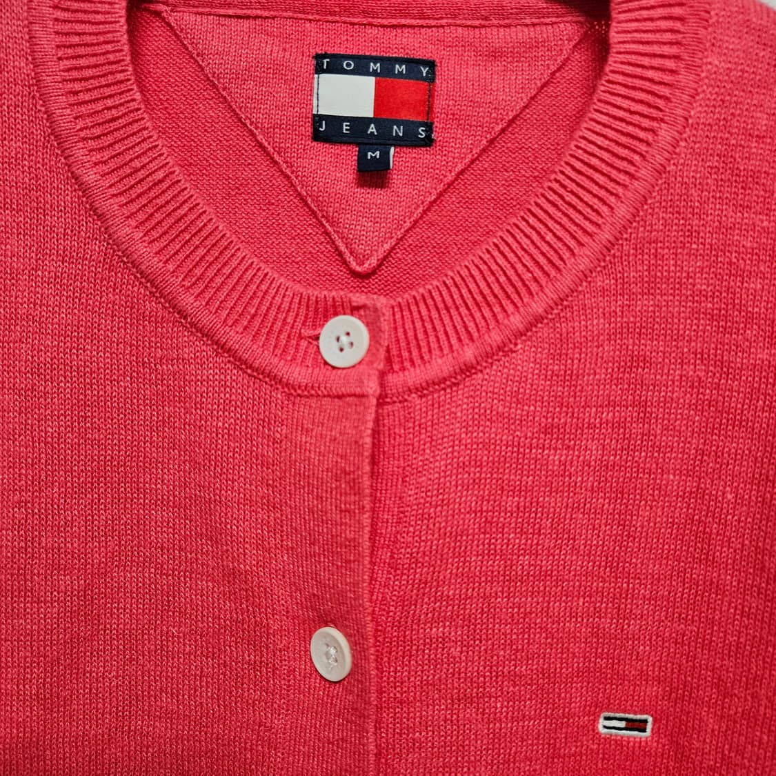 타미힐피거 타미진스 스몰로고 가디건 M 상품이미지3