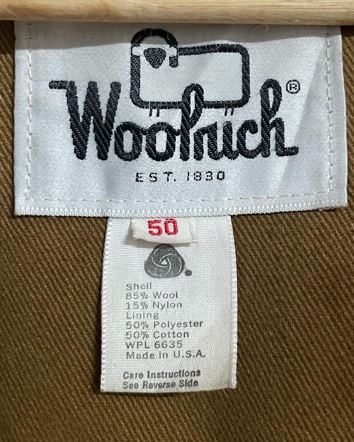 70s USA 울리치 매키노 크루저 울 자켓 (110) 상품이미지3