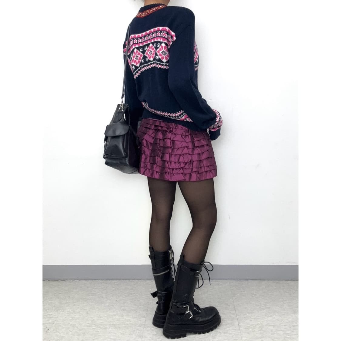 빈티지 노르딕 히피 가디건 상품이미지3