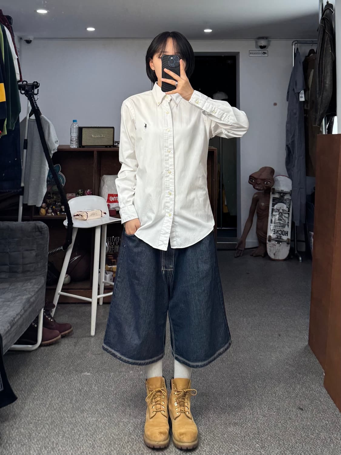 폴로 랄프로렌 화이트 셔츠 상품이미지7
