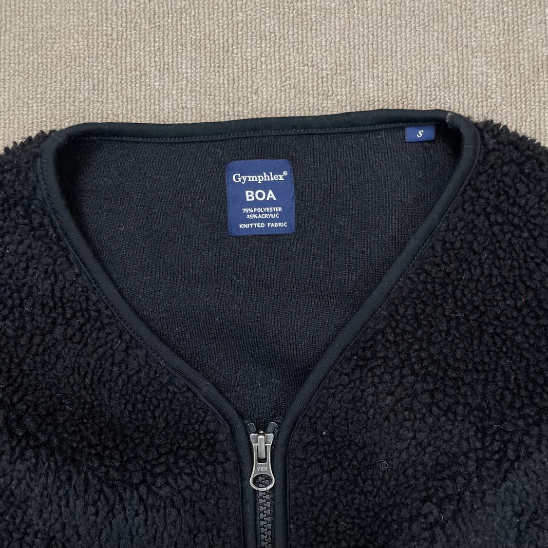 Gymphlex BOA 짐플렉스 플리스 논카라 자켓  상품이미지2