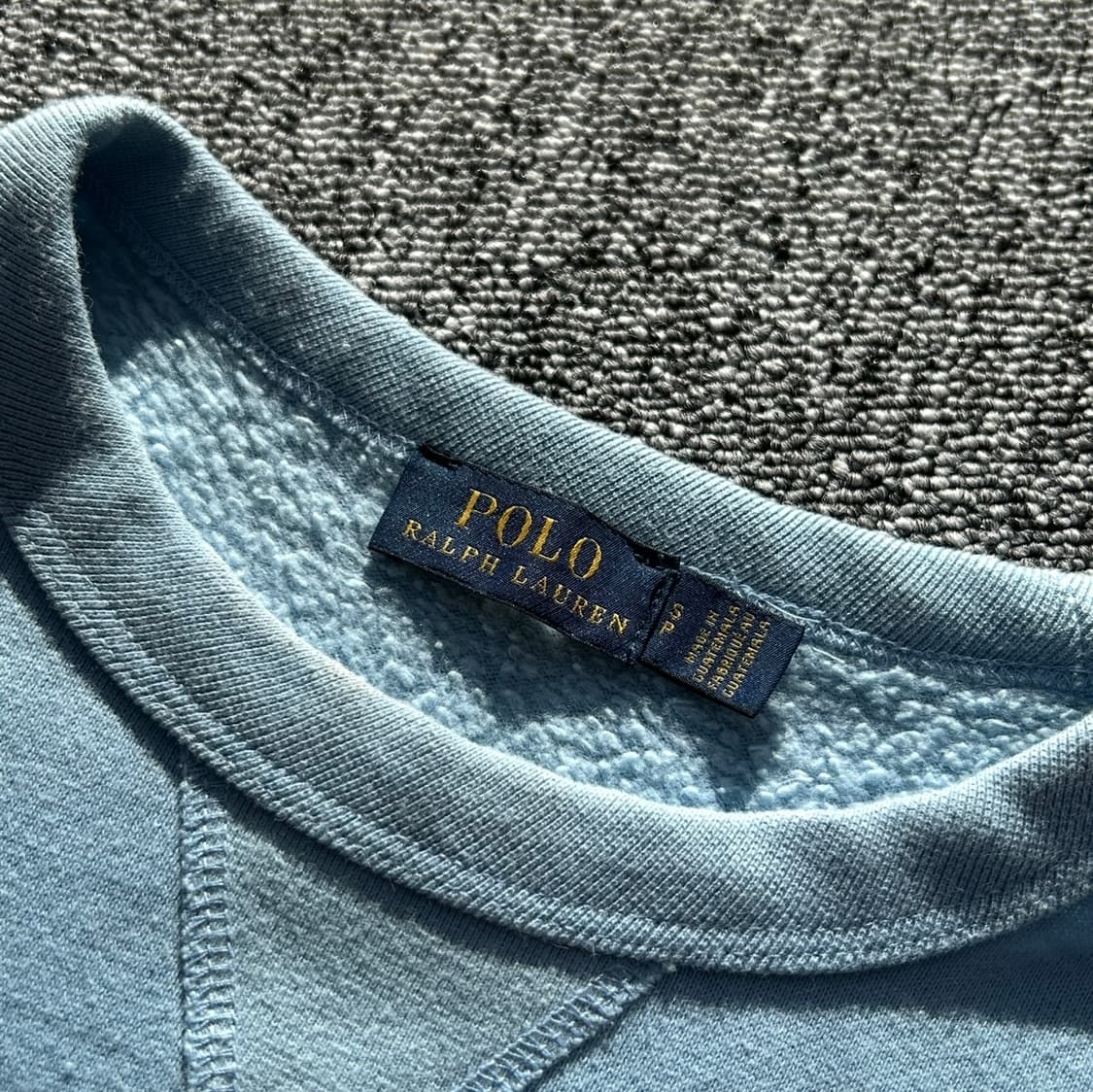 폴로 랄프로렌 스카이 블루 맨투맨  상품이미지8